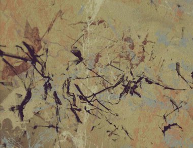 Arkaplanda soyut renkli lekeler   