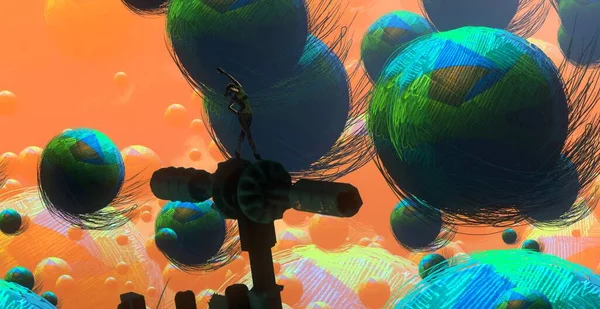 soyut grunge biçimlendirilmiş yaratıcı arkaplan metin için alan 