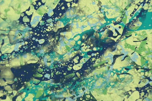 Metin için yeri olan boya lekeleriyle soyut arkaplan  