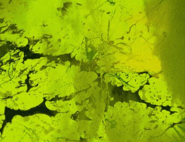 Metin için yeri olan boya lekeleriyle soyut arkaplan 