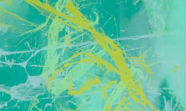 Metin için yeri olan boya lekeleriyle soyut arkaplan