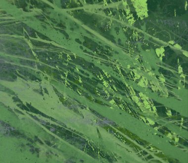 metin için alan ile arka planda soyut renkli lekeler