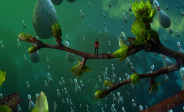 metin için alanı olan soyut kavramsal yaratıcı arkaplan 