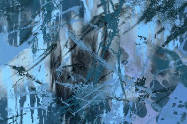 metin için alan ile arka planda soyut renkli lekeler 