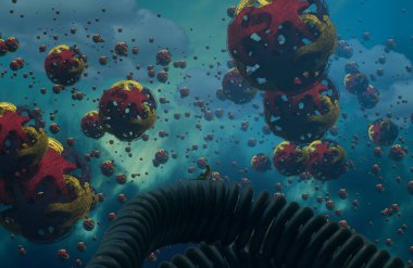 soyut renkli arkaplan, alanı kopyala