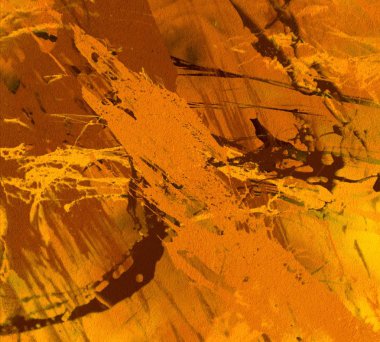 Metin için yeri olan boya lekeleriyle soyut arkaplan    