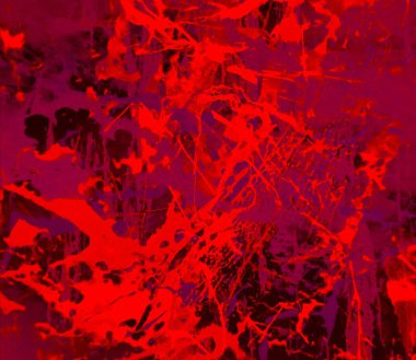 Metin için yeri olan boya lekeleriyle soyut arkaplan