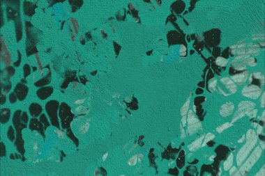 Metin için yeri olan boya lekeleriyle soyut arkaplan