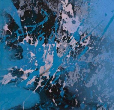 Arkaplanda soyut renkli lekeler