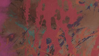 Metin için yeri olan boya lekeleriyle soyut arkaplan  