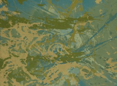 Metin için yeri olan boya lekeleriyle soyut arkaplan