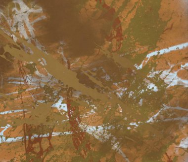 Metin için yeri olan boya lekeleriyle soyut arkaplan      