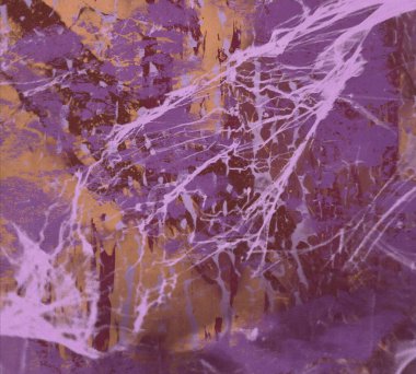 Metin için yeri olan boya lekeleriyle soyut arkaplan