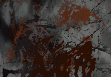 Arkaplanda soyut renkli lekeler           