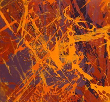 Metin için yeri olan boya lekeleriyle soyut arkaplan   