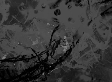 Metin için yeri olan boya lekeleriyle soyut arkaplan