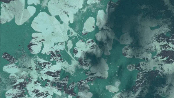 Metin için yeri olan boya lekeleriyle soyut arkaplan