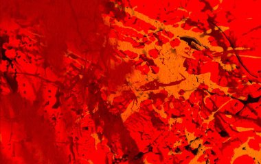 Arkaplanda soyut renkli lekeler