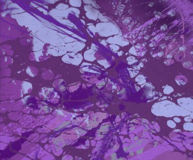 Arkaplanda soyut renkli lekeler