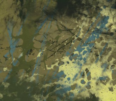 Arkaplanda soyut renkli lekeler          