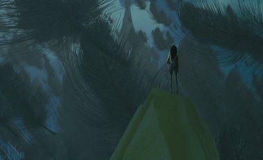 deniz mavi gökyüzü