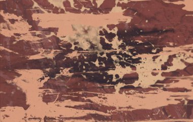 metin için alan ile arka planda soyut renkli lekeler