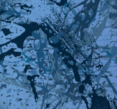 Boya lekeleriyle soyut arkaplan