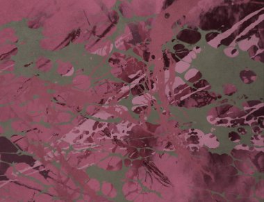 Metin için yeri olan boya lekeleriyle soyut arkaplan