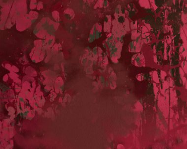 Metin için yeri olan boya lekeleriyle soyut arkaplan