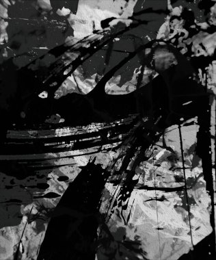 Boya lekeleriyle soyut arkaplan