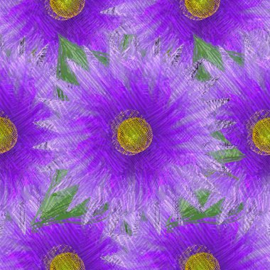 Çiçeklerle soyut arkaplan