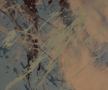 Metin için yeri olan boya lekeleriyle soyut arkaplan