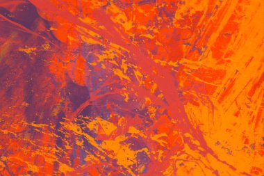 Metin için yeri olan boya lekeleriyle soyut arkaplan