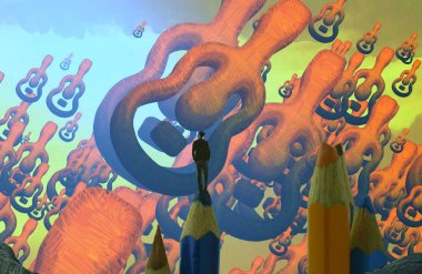 sorunsuz geçmiş ile soyut desen