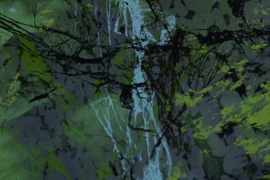 Boya lekeleriyle soyut arkaplan