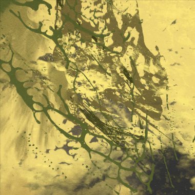 metin için alan ile arka planda soyut renkli lekeler  