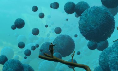 mavi ve beyaz arkaplan