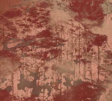 Metin için yeri olan boya lekeleriyle soyut arkaplan