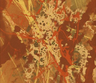 Arkaplanda soyut renkli lekeler