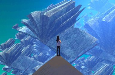 soyut renkli arkaplan, alanı kopyala