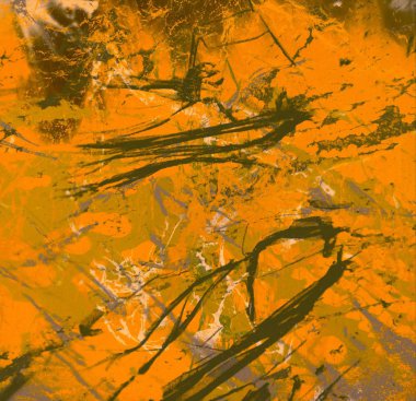 metin için alan ile arka planda soyut renkli lekeler