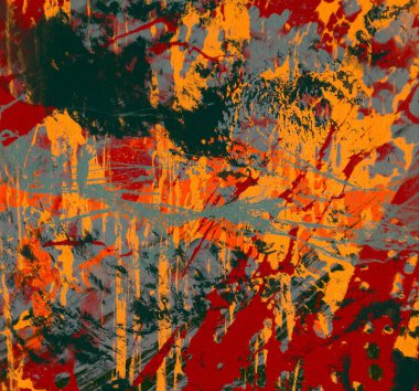 Arkaplanda soyut renkli lekeler