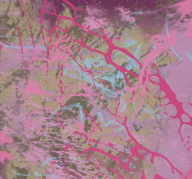 Metin için yeri olan boya lekeleriyle soyut arkaplan     