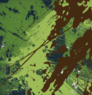 Arkaplanda soyut renkli lekeler