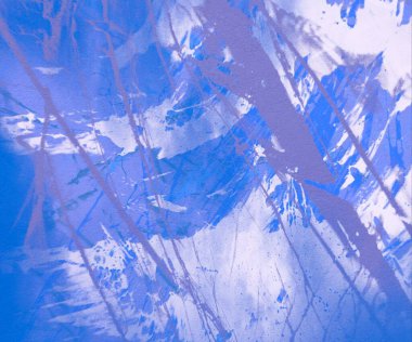 Metin için yeri olan boya lekeleriyle soyut arkaplan