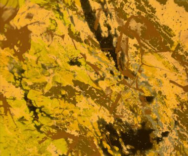 Arkaplanda soyut renkli lekeler