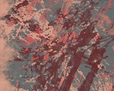 Arkaplanda soyut renkli lekeler              