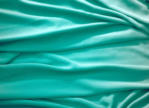 Гладкий Синий Шелковый Фон — стоковое фото