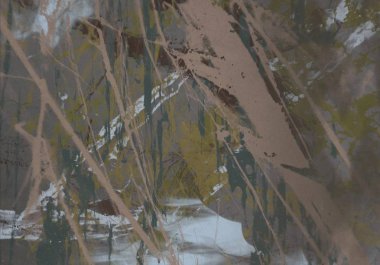 Arkaplanda soyut renkli lekeler