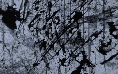 Metin için yeri olan boya lekeleriyle soyut arkaplan